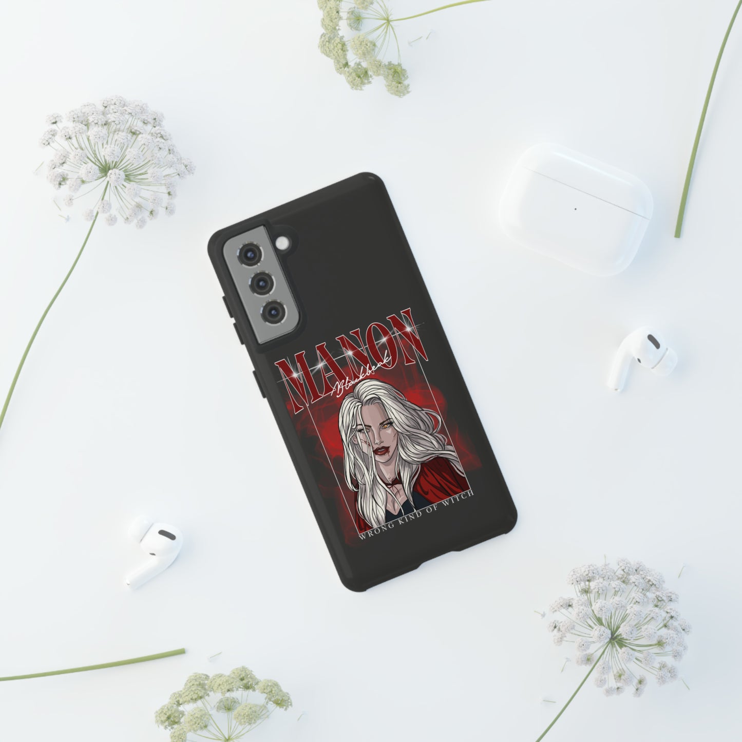 Manon Blackbeak Retro 90's Tough Phone Cases *PRINT ON DEMAND*