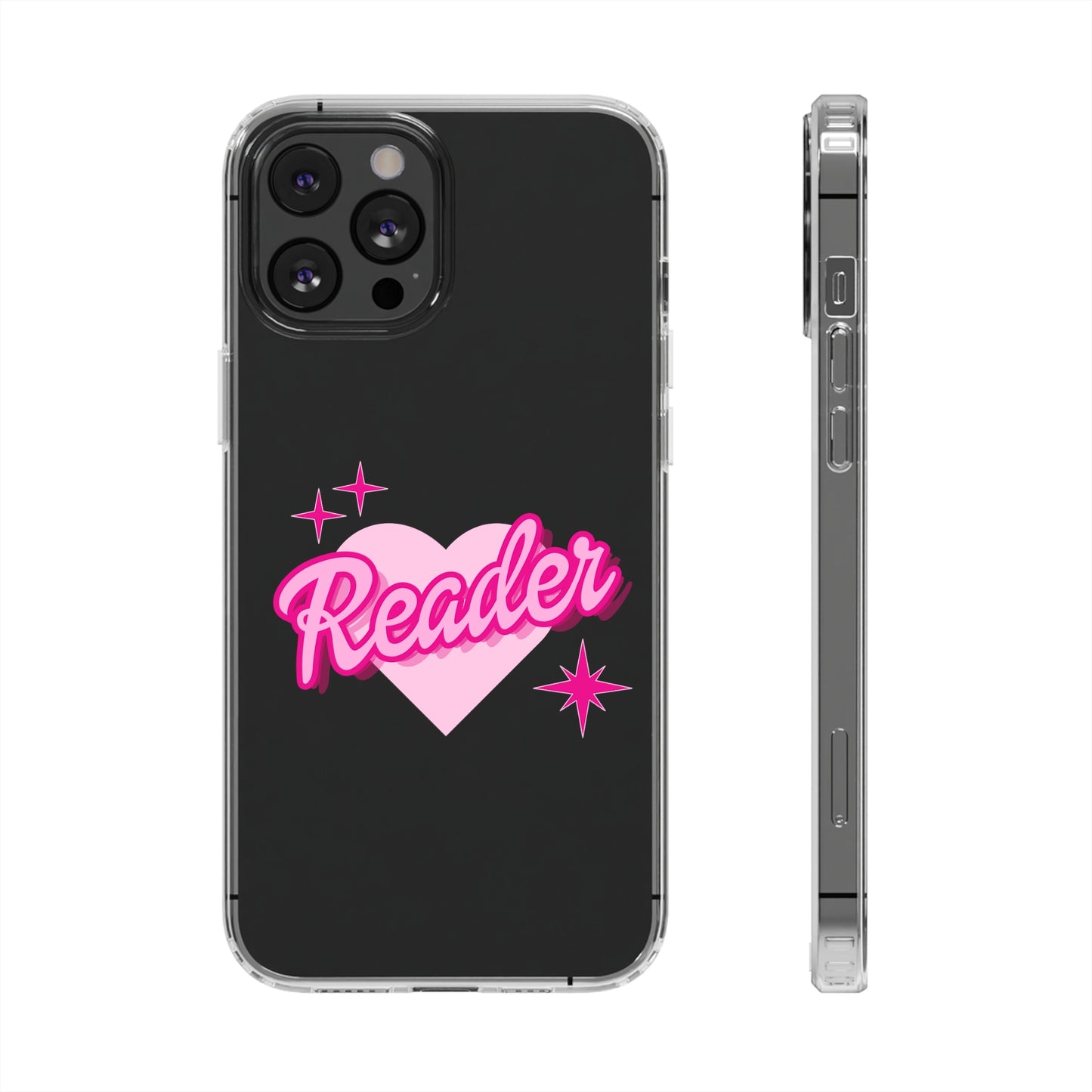 Reader Doll Clear Phone Cases *PRINTED ON DEMAND*