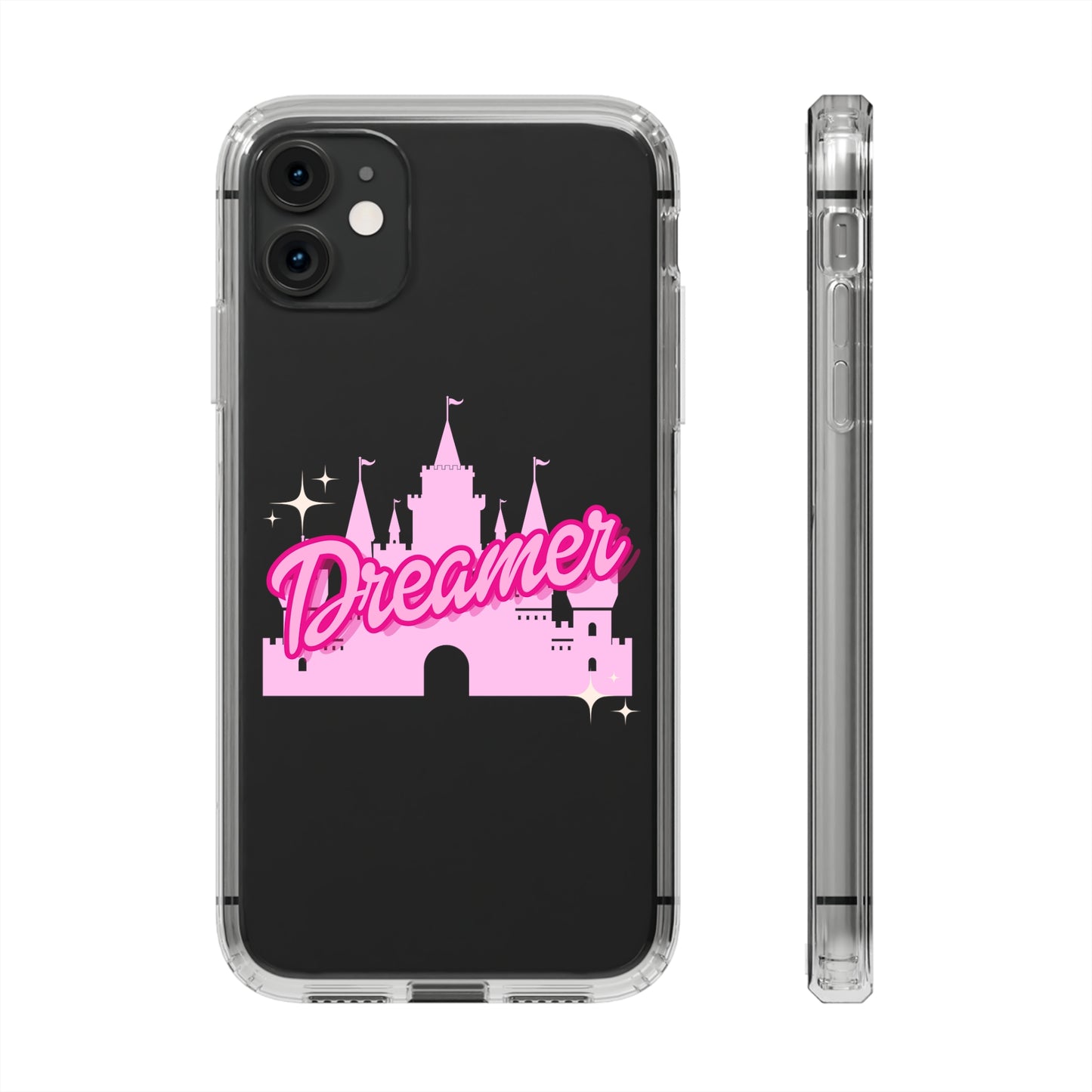 Dreamer Doll Clear Phone Cases *PRINTED ON DEMAND*