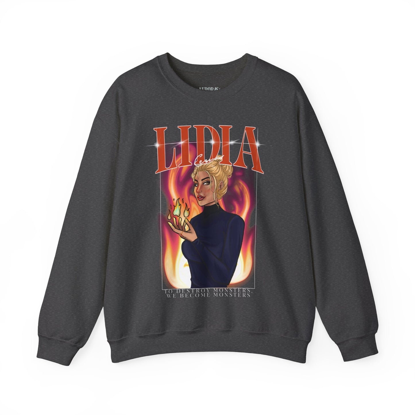 Lidia Cervos Retro 90's GILDAN Crewneck Sweatshirt *PRINT ON DEMAND*