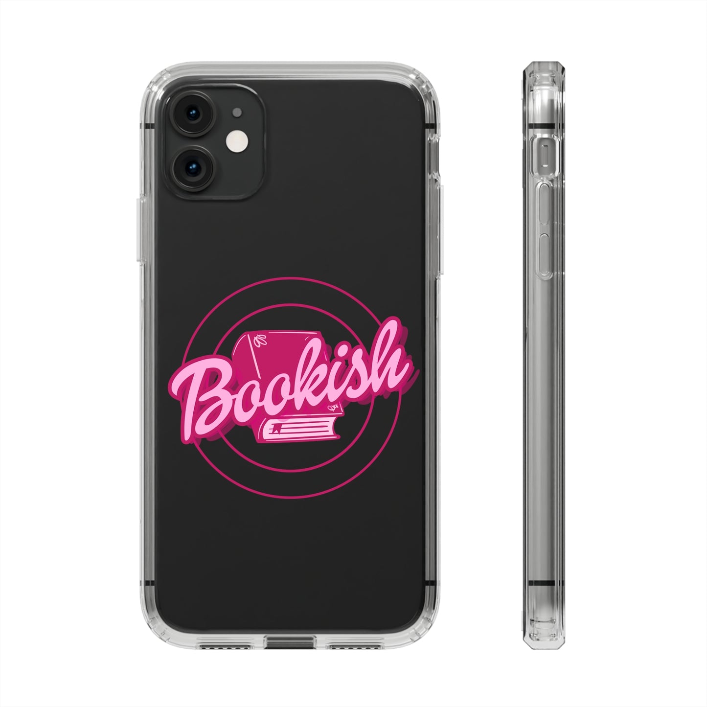 Bookish Doll Clear Phone Cases *PRINTED ON DEMAND*