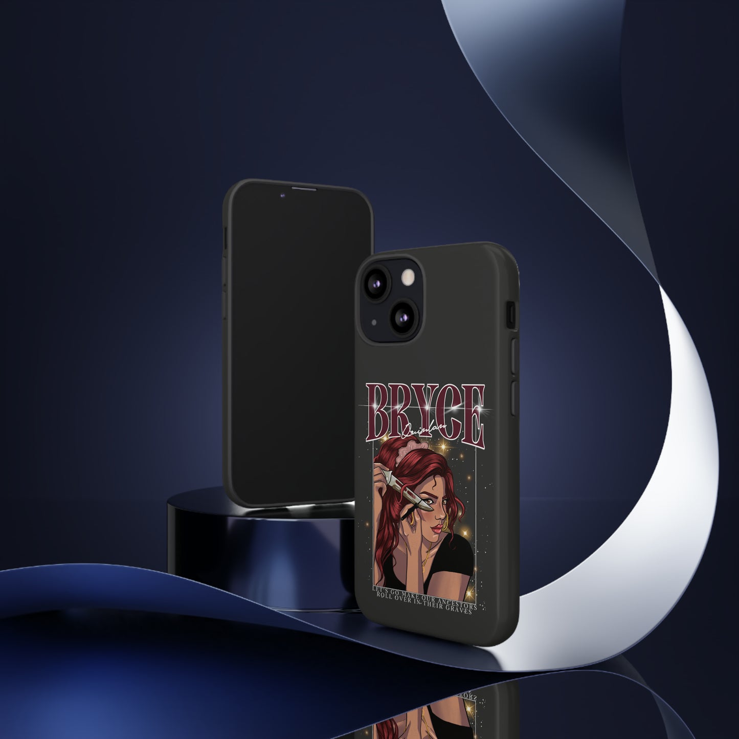 Bryce Quinlan Retro 90's Tough Phone Cases *PRINT ON DEMAND*