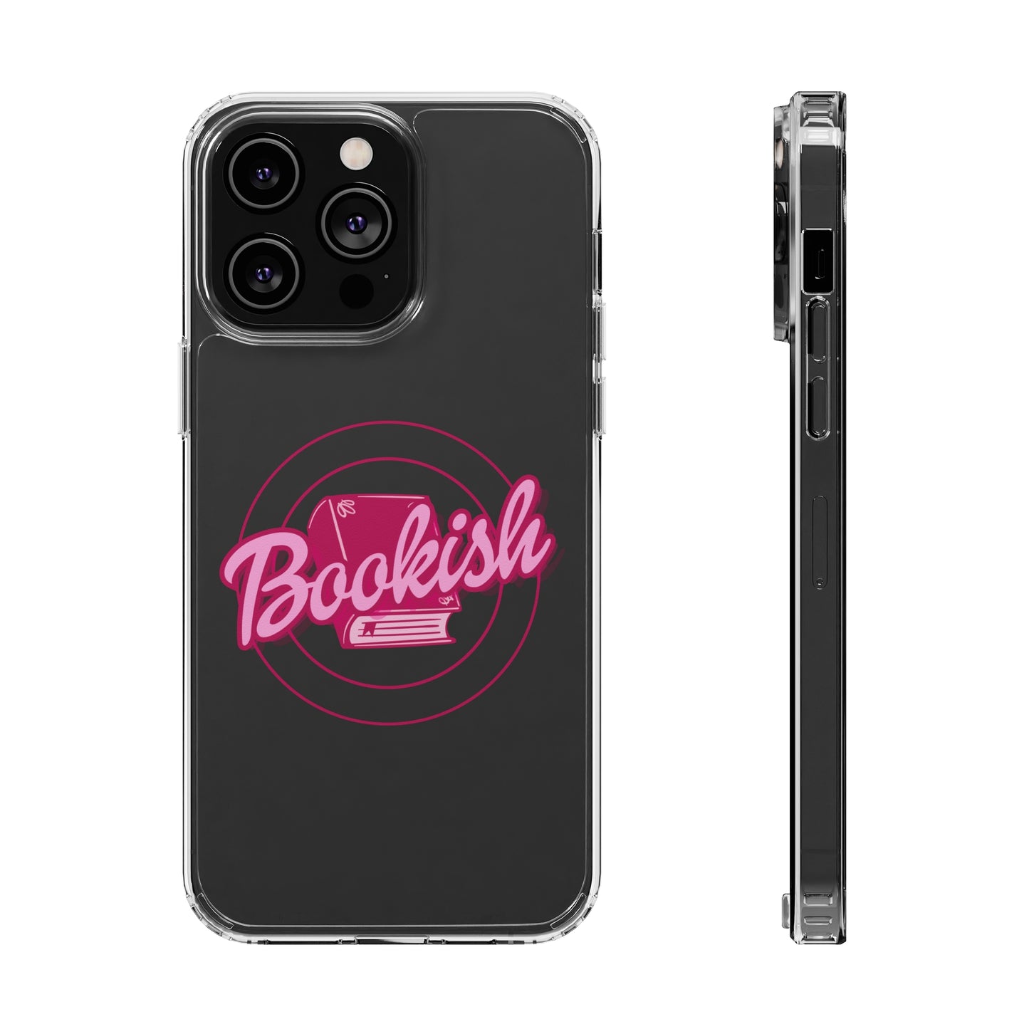 Bookish Doll Clear Phone Cases *PRINTED ON DEMAND*