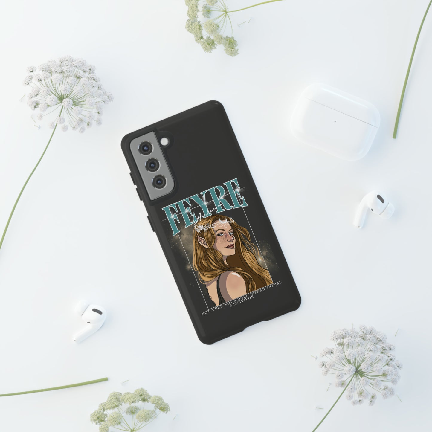 Feyre Archeron Retro 90's Tough Phone Cases *PRINT ON DEMAND*