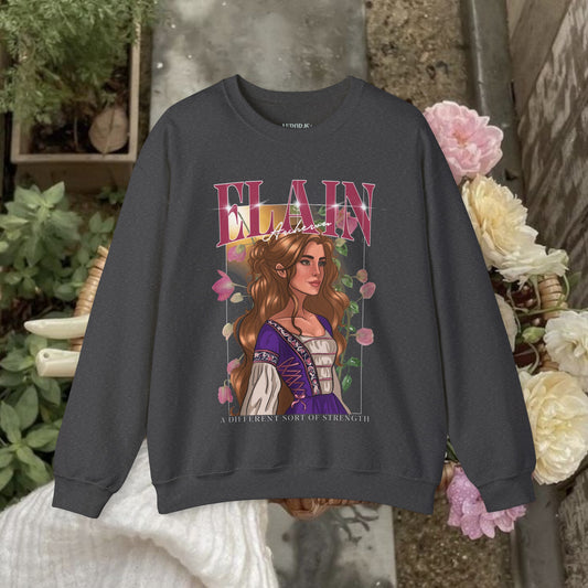 Elain Archeron Retro 90's GILDAN Crewneck Sweatshirt *PRINT ON DEMAND*