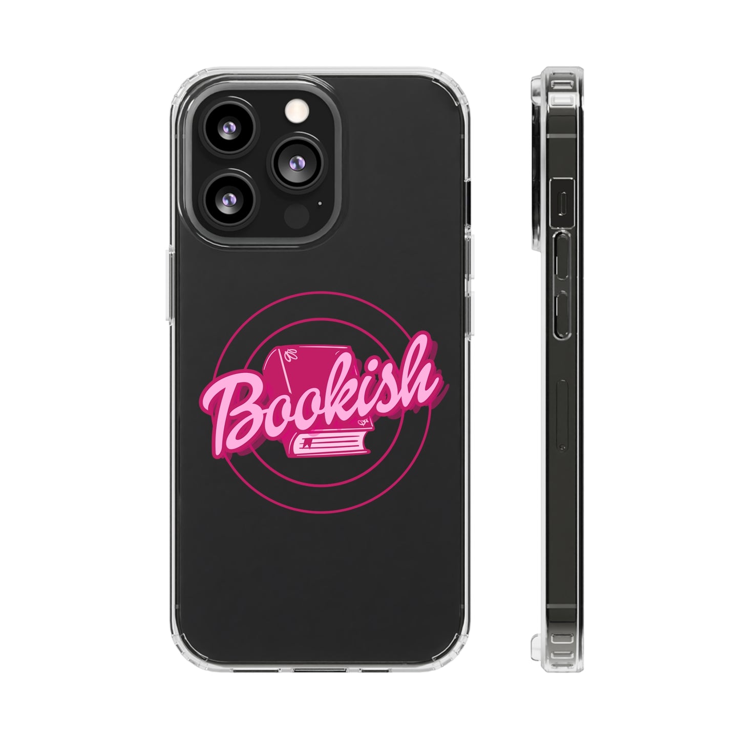 Bookish Doll Clear Phone Cases *PRINTED ON DEMAND*