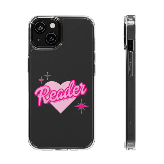 Reader Doll Clear Phone Cases *PRINTED ON DEMAND*