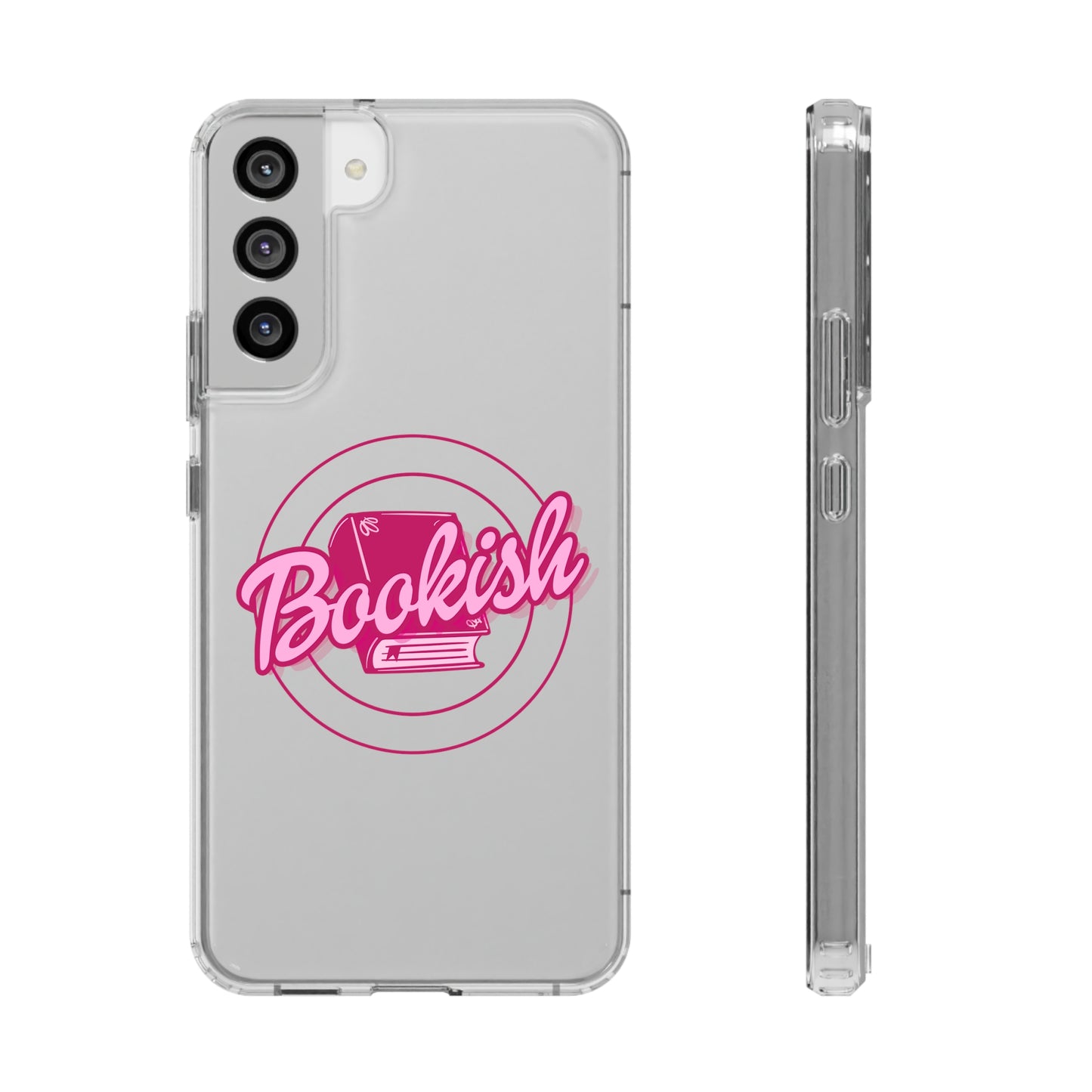 Bookish Doll Clear Phone Cases *PRINTED ON DEMAND*