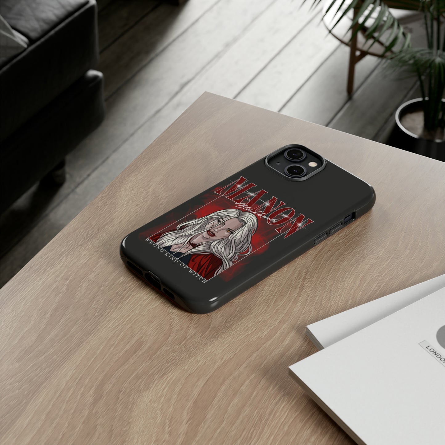 Manon Blackbeak Retro 90's Tough Phone Cases *PRINT ON DEMAND*