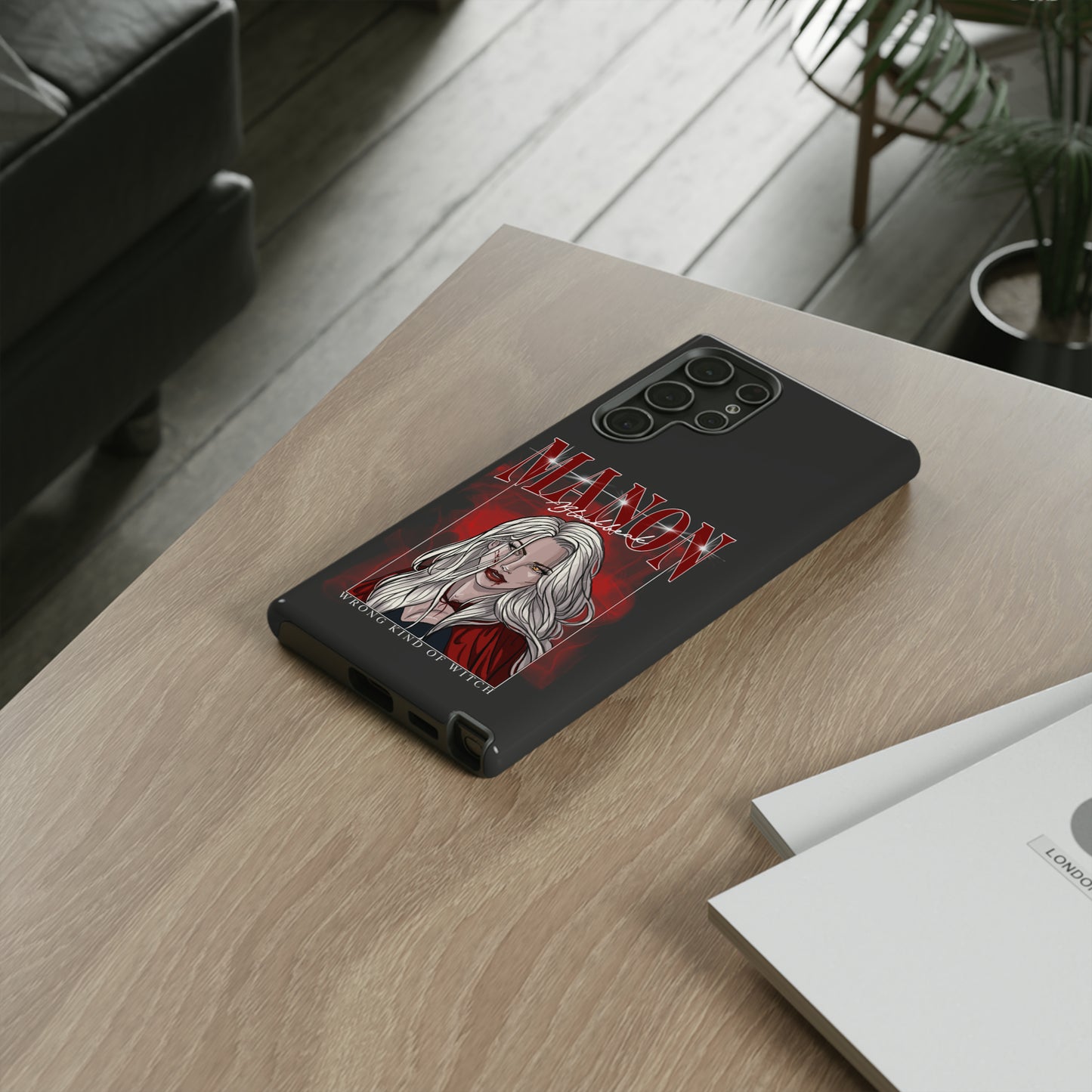 Manon Blackbeak Retro 90's Tough Phone Cases *PRINT ON DEMAND*