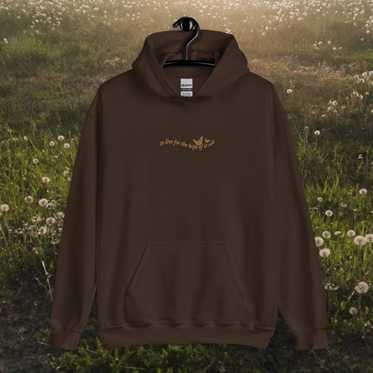For the Hope of it All Embroidered Hoodie