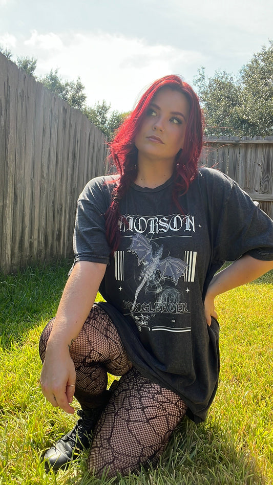 SAMPLE SALE- (S) Riorson Band Tee- *Ready to Ship*