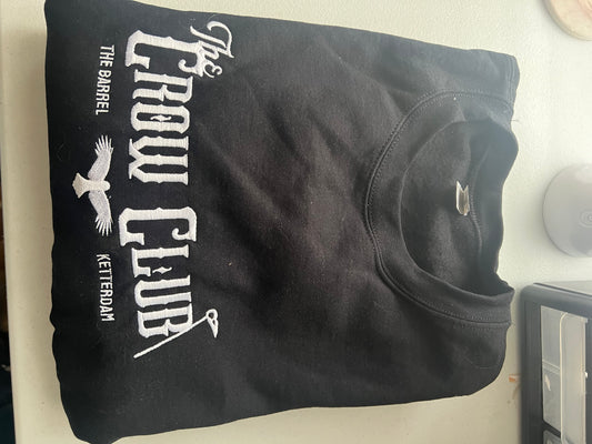 SAMPLE SALE- (XL) Embroidered Crow Club Crewneck- Ready to Ship