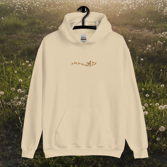 For the Hope of it All Embroidered Hoodie