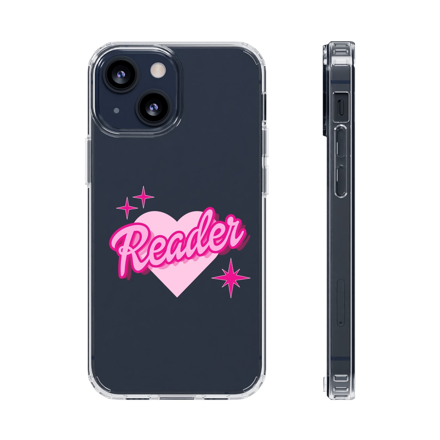 Reader Doll Clear Phone Cases *PRINTED ON DEMAND*