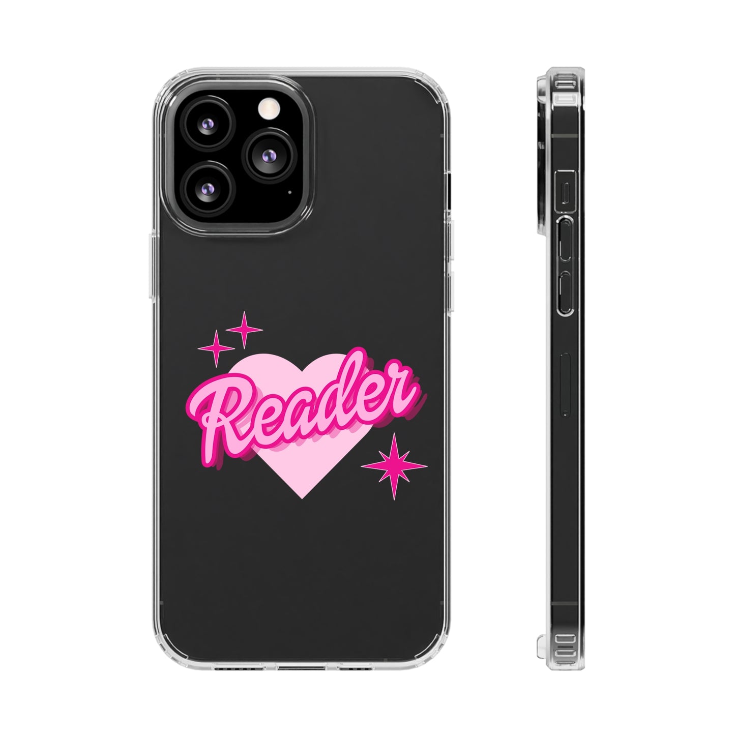 Reader Doll Clear Phone Cases *PRINTED ON DEMAND*