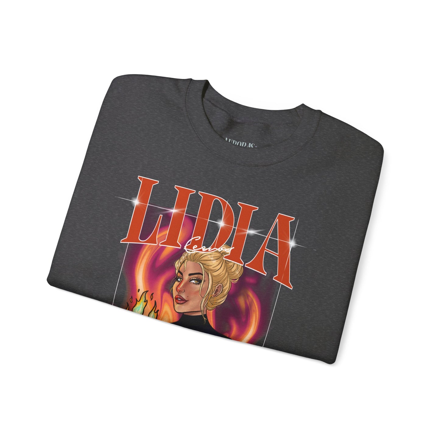 Lidia Cervos Retro 90's GILDAN Crewneck Sweatshirt *PRINT ON DEMAND*