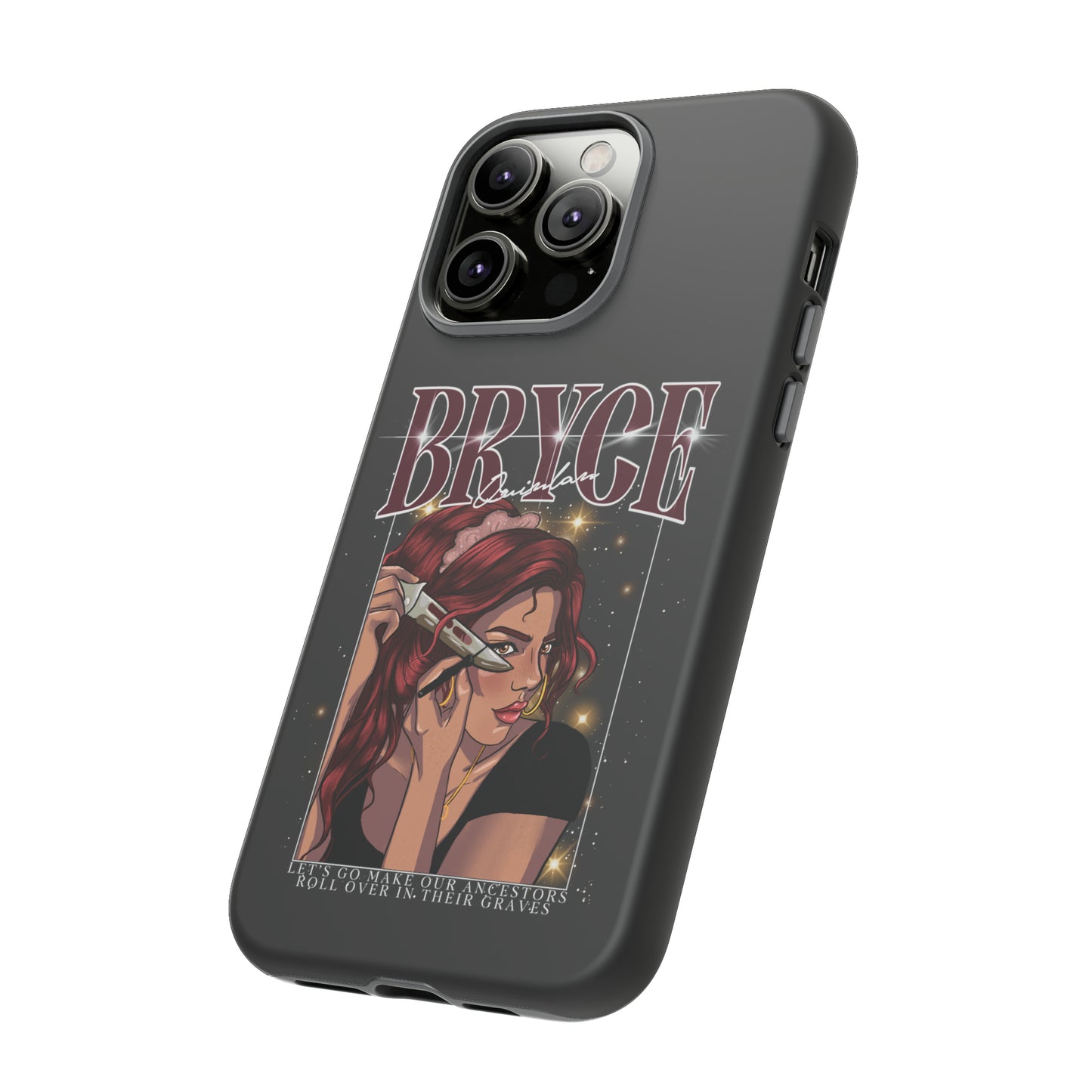 Bryce Quinlan Retro 90's Tough Phone Cases *PRINT ON DEMAND*