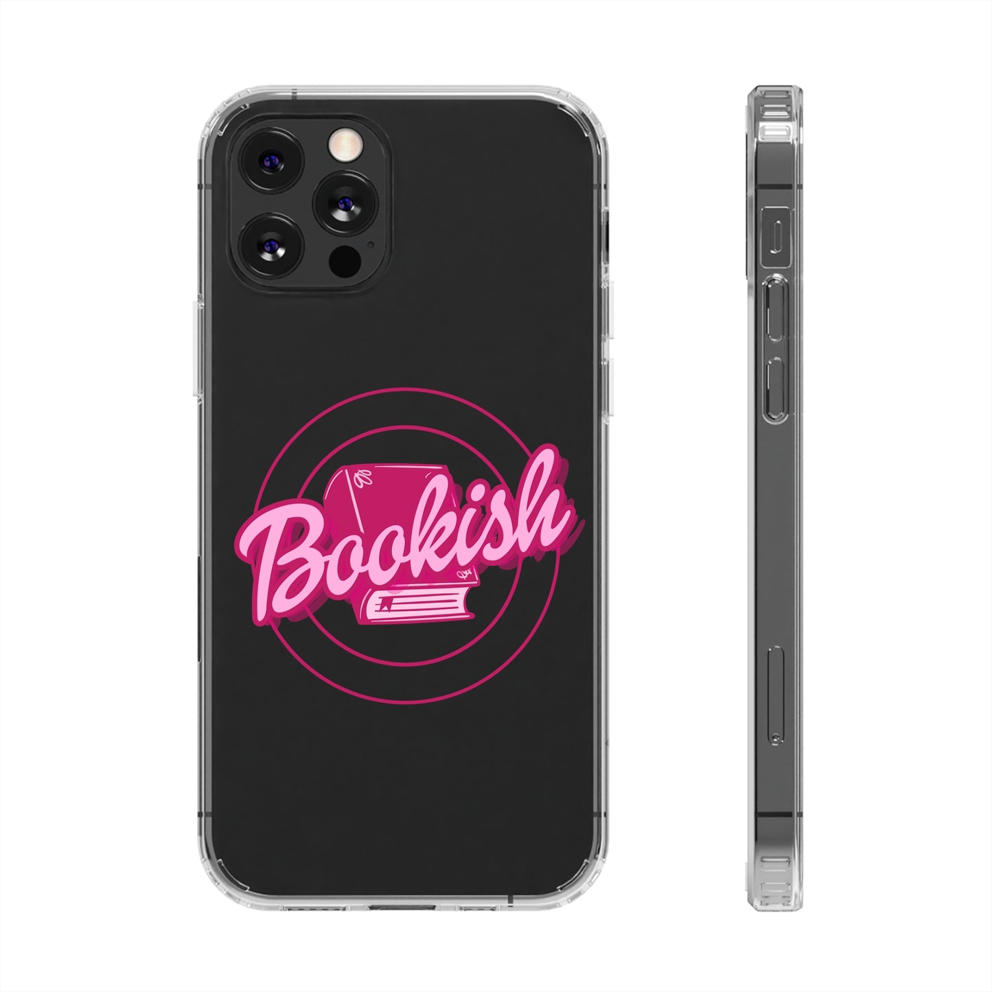 Bookish Doll Clear Phone Cases *PRINTED ON DEMAND*