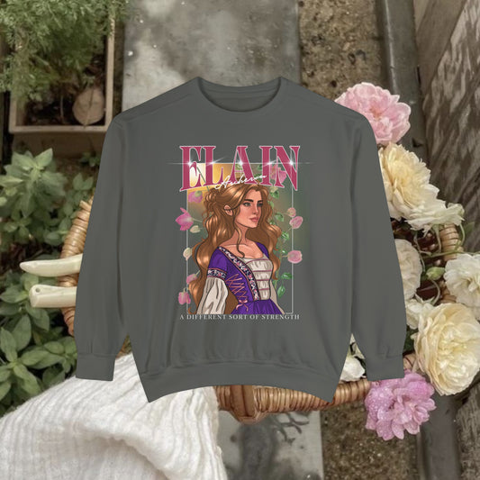 Elain Archeron 90's COMFORT COLORS Premium Crewneck *PRINTED ON DEMAND*