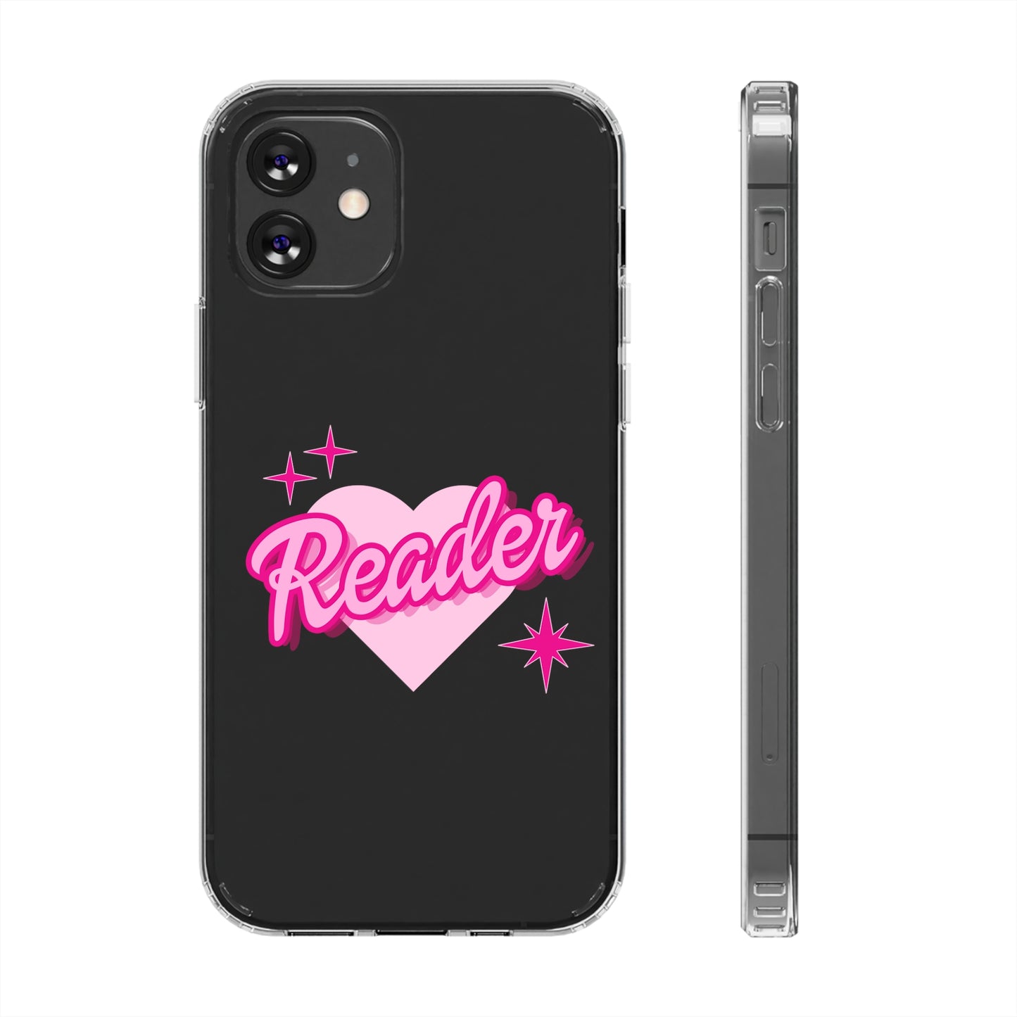 Reader Doll Clear Phone Cases *PRINTED ON DEMAND*