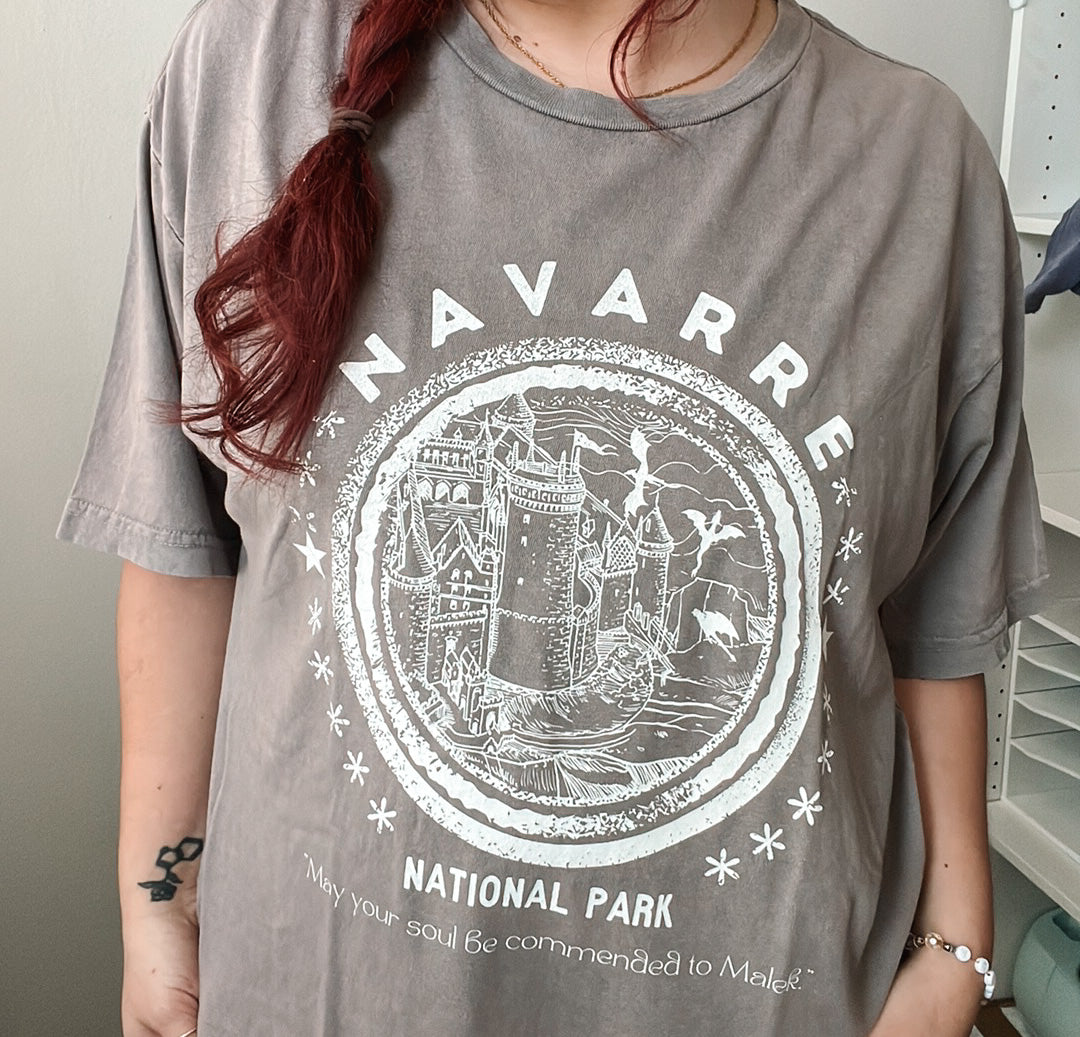 SAMPLE SALE- (S, L) Navarre National Park Tee- *Ready to Ship*