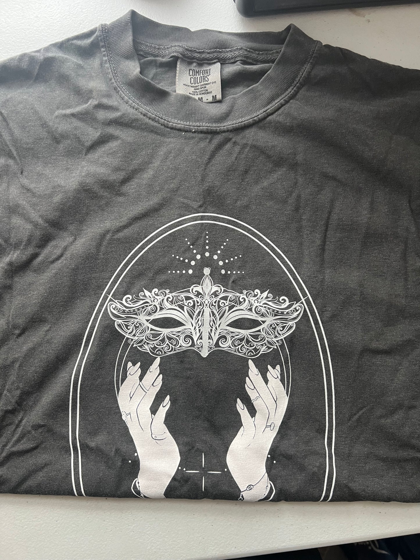 SAMPLE SALE- (M) Lady Death Locket Tee- *Ready to Ship*