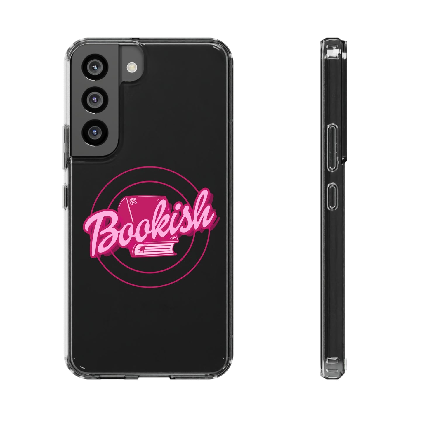 Bookish Doll Clear Phone Cases *PRINTED ON DEMAND*