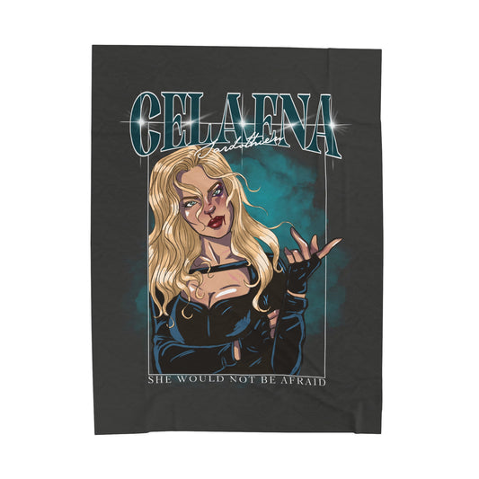 Celaena Sardothien Lightweight Velveteen Plush Blanket *PRINTED ON DEMAND*