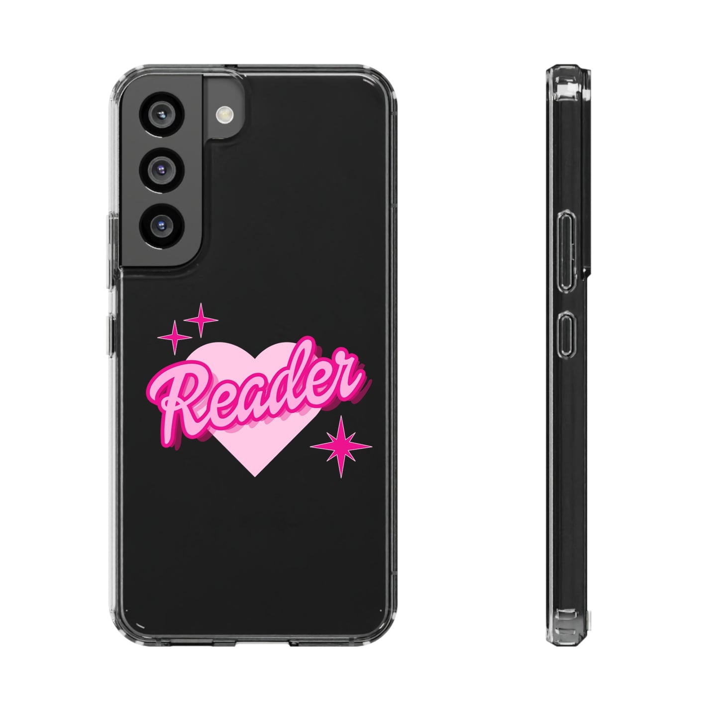 Reader Doll Clear Phone Cases *PRINTED ON DEMAND*