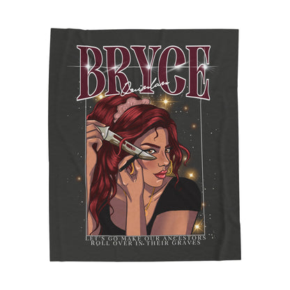 Bryce Quinlan Lightweight Velveteen Plush Blanket *PRINTED ON DEMAND*