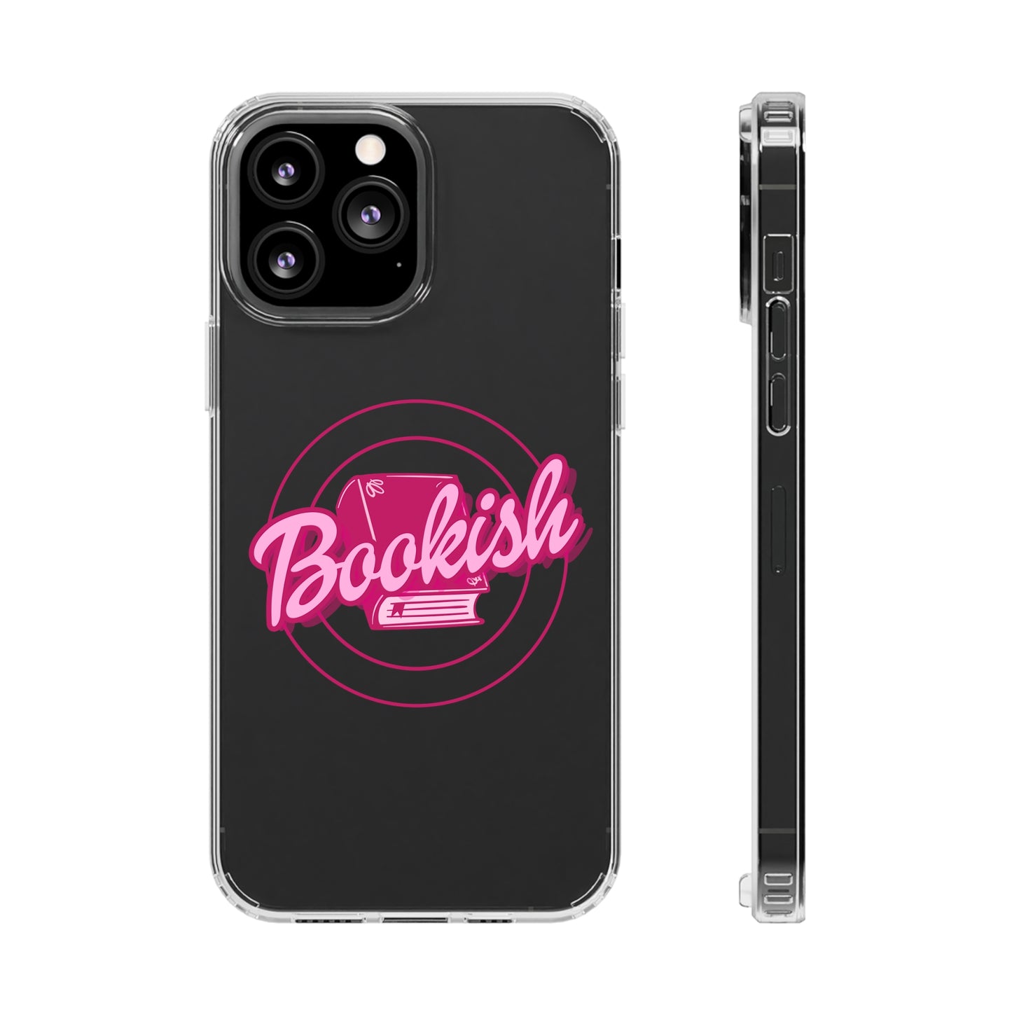 Bookish Doll Clear Phone Cases *PRINTED ON DEMAND*