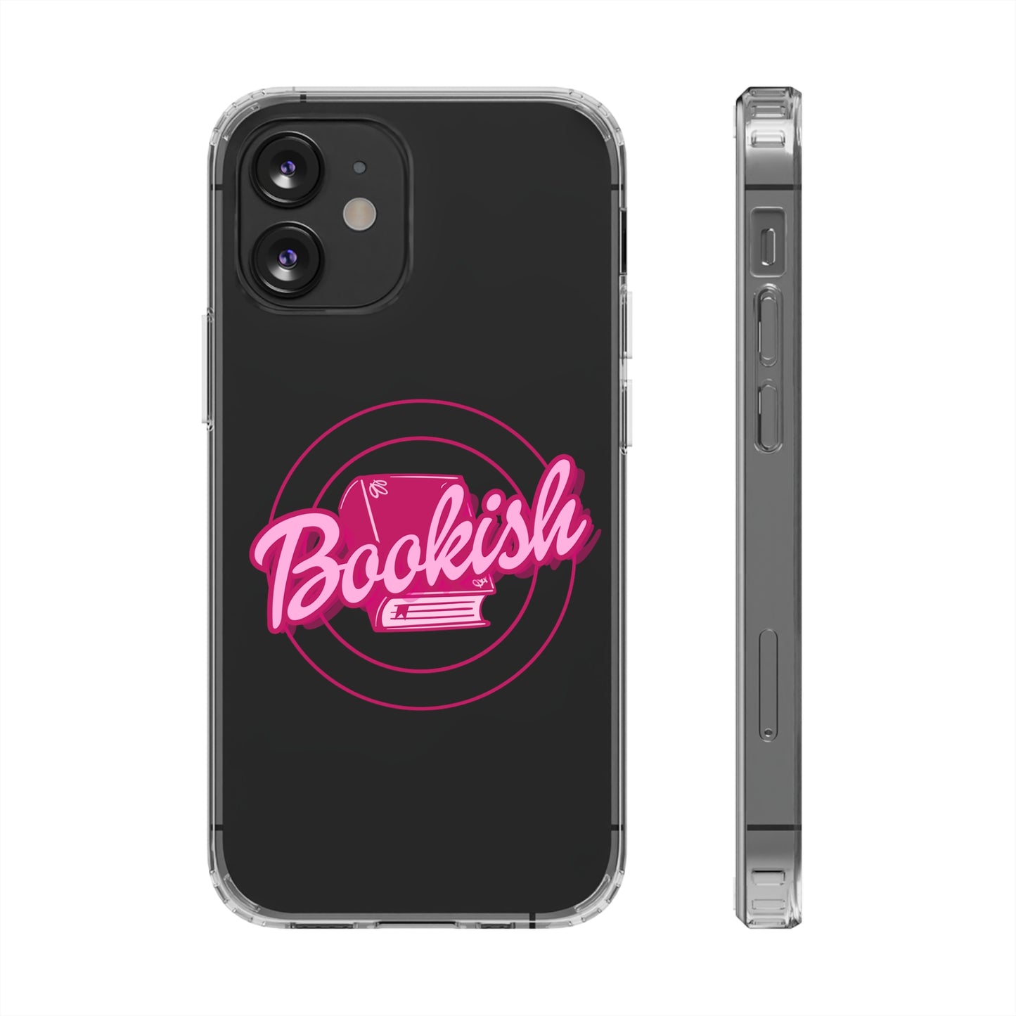 Bookish Doll Clear Phone Cases *PRINTED ON DEMAND*