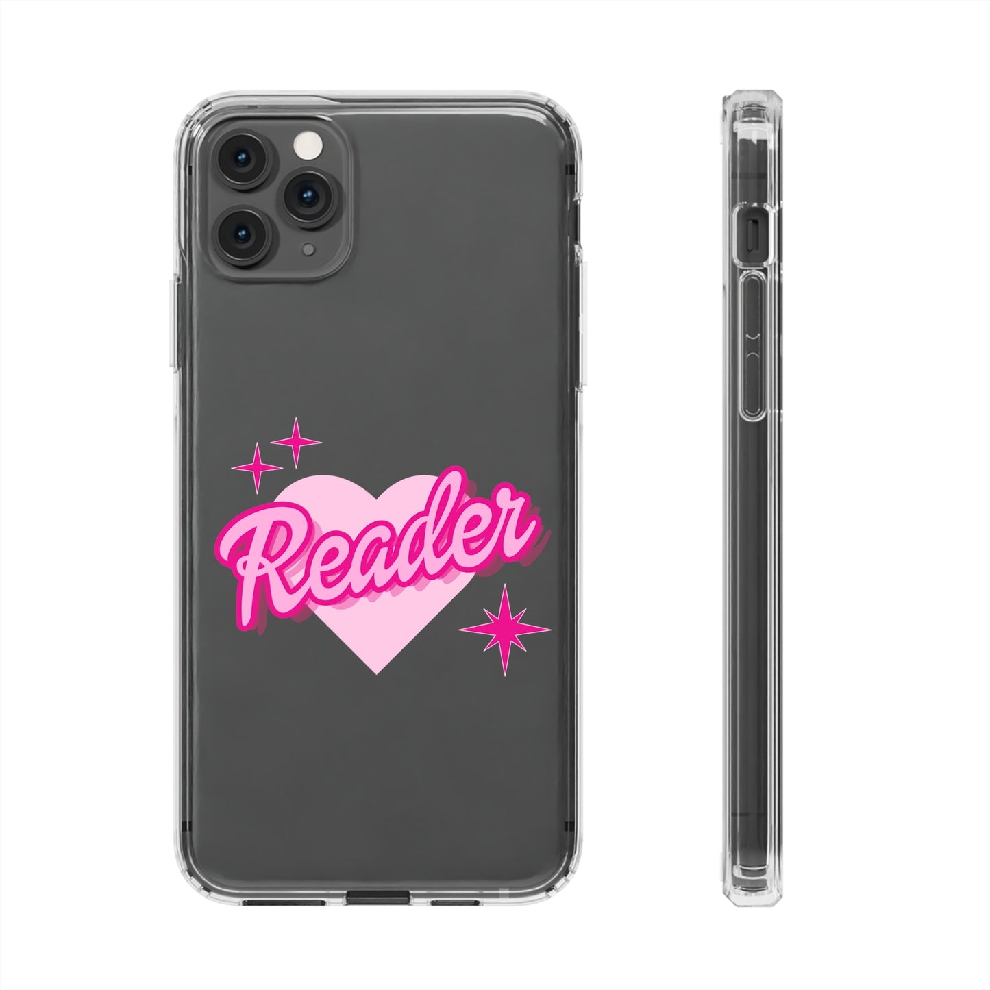 Reader Doll Clear Phone Cases *PRINTED ON DEMAND*