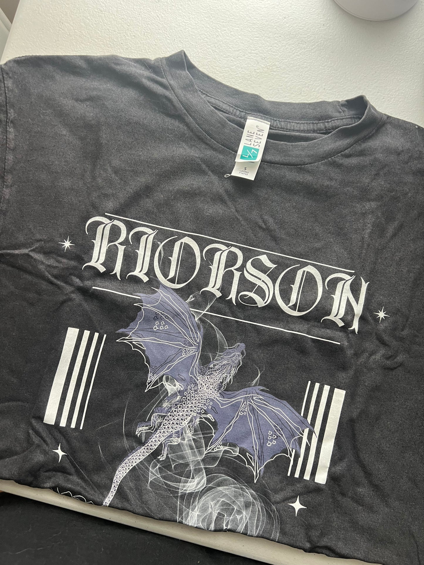 SAMPLE SALE- (S) Riorson Band Tee- *Ready to Ship*