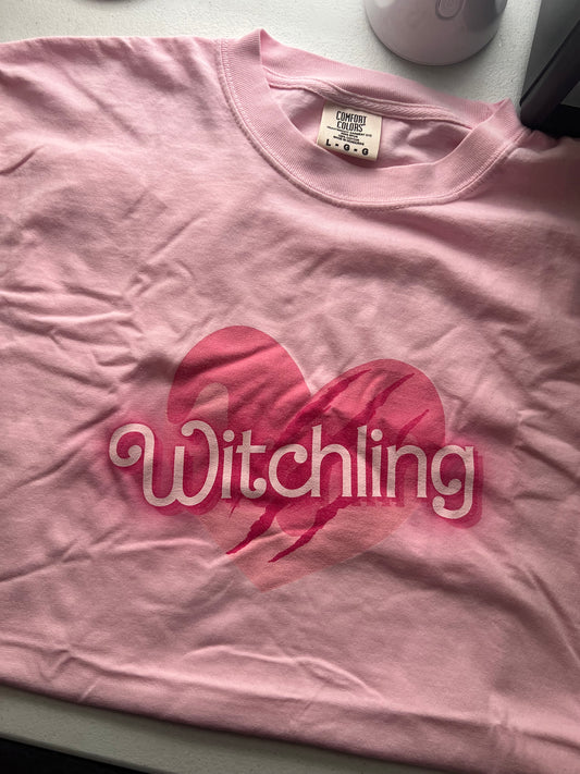 SAMPLE SALE- (L) Witchling Bookish Doll Tee- *Ready to Ship