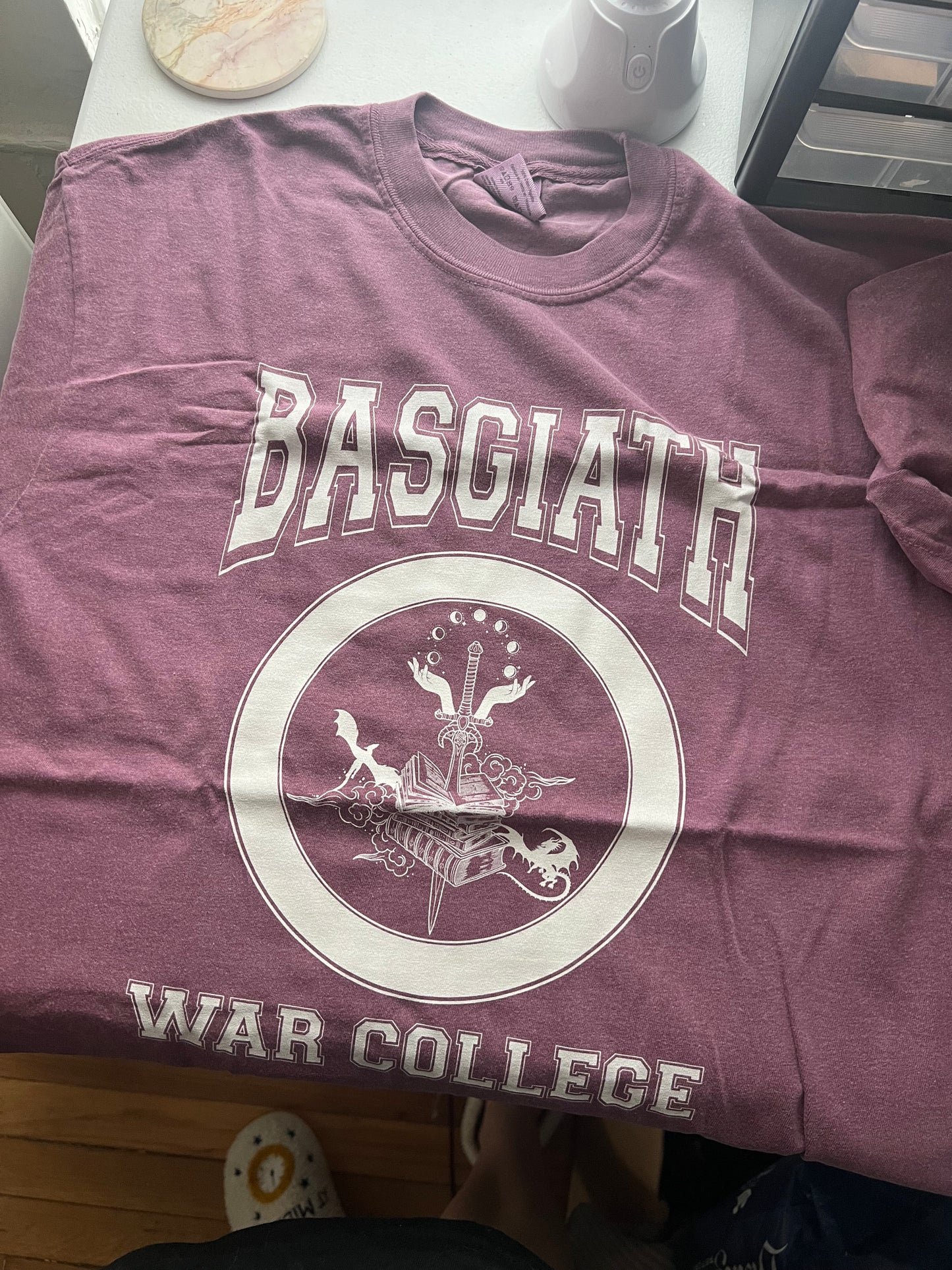 SAMPLE SALE- (S, M, L, 3XL) Basgiath War College Tee- *Ready to Ship