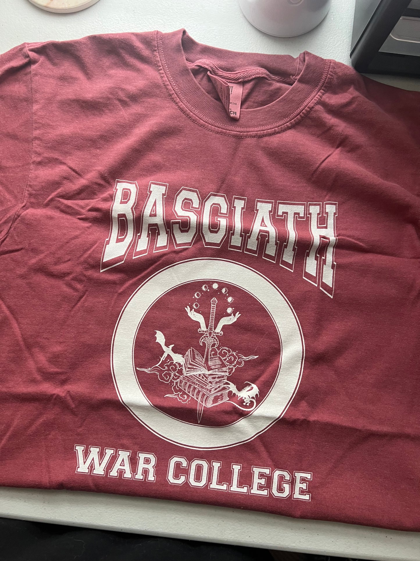 SAMPLE SALE- (S, M, L, 3XL) Basgiath War College Tee- *Ready to Ship