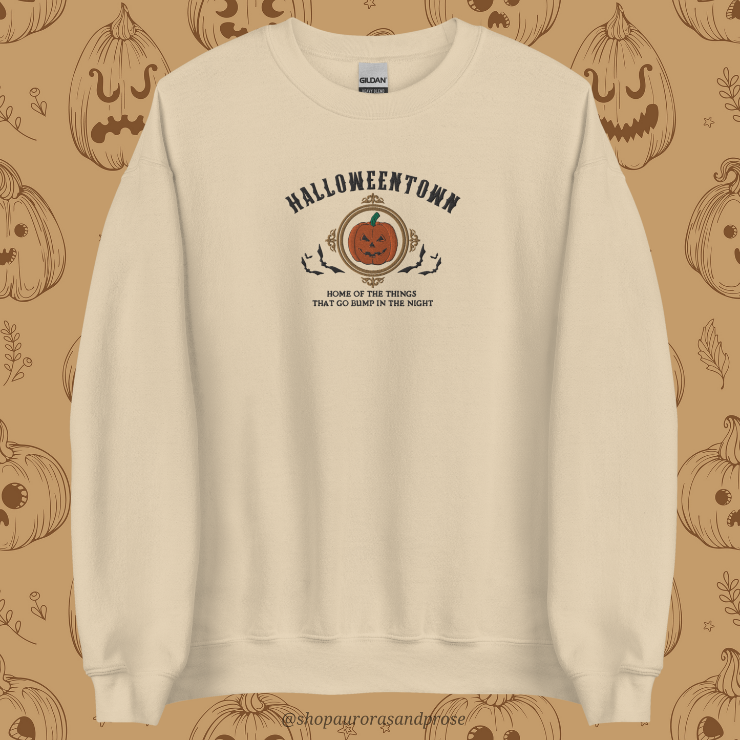 Spooky Home Embroidered Crewneck