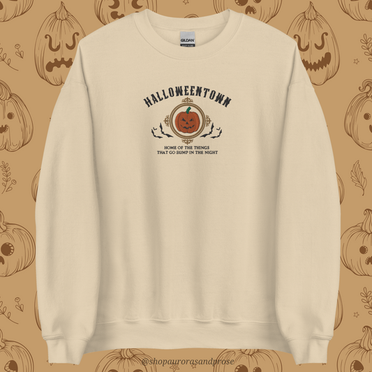 Spooky Home Embroidered Crewneck