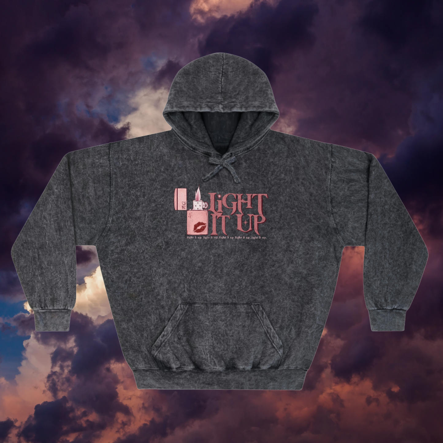 Light it Up Mineral Wash Hoodie