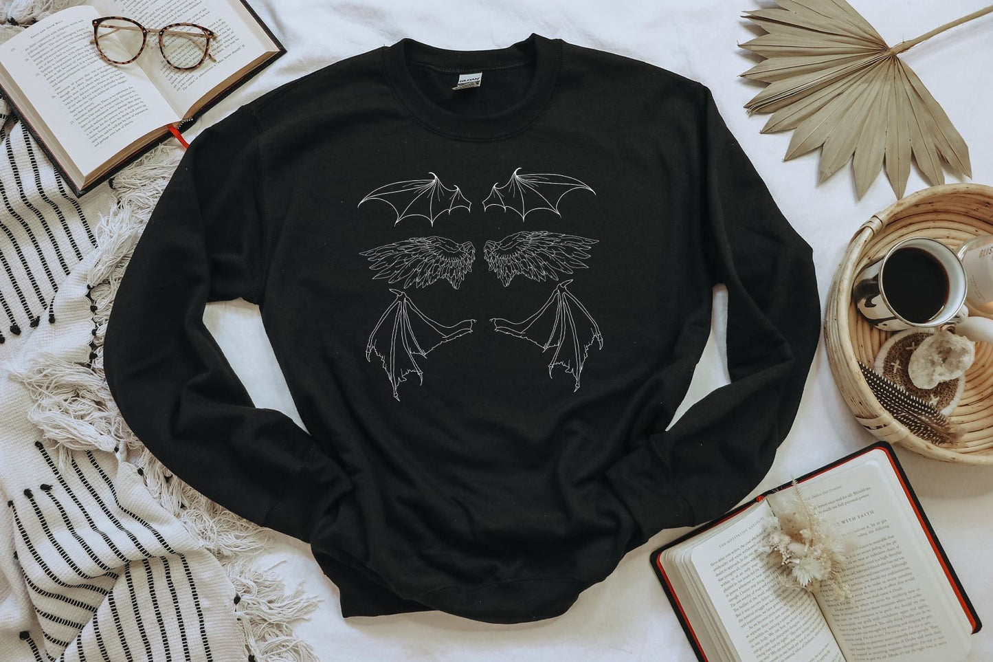 Wings Crewneck