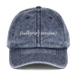 (valkyrie's version) Embroidered Vintage Hat